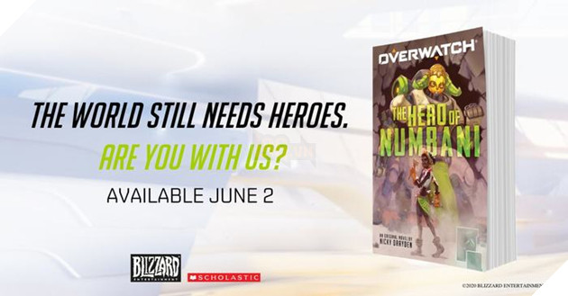 Blizzard hé lộ ngày ra mắt bộ tiểu thuyết Overwatch chính thức đầu tiên