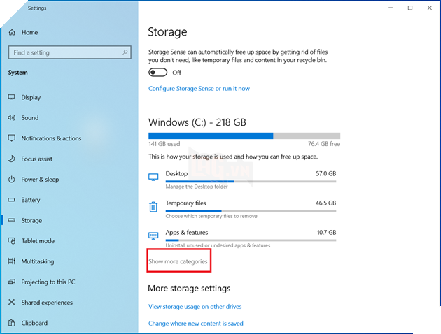 Hướng dẫn: Cách giải phóng dung lượng cho WIndows một cách nhanh chóng 4