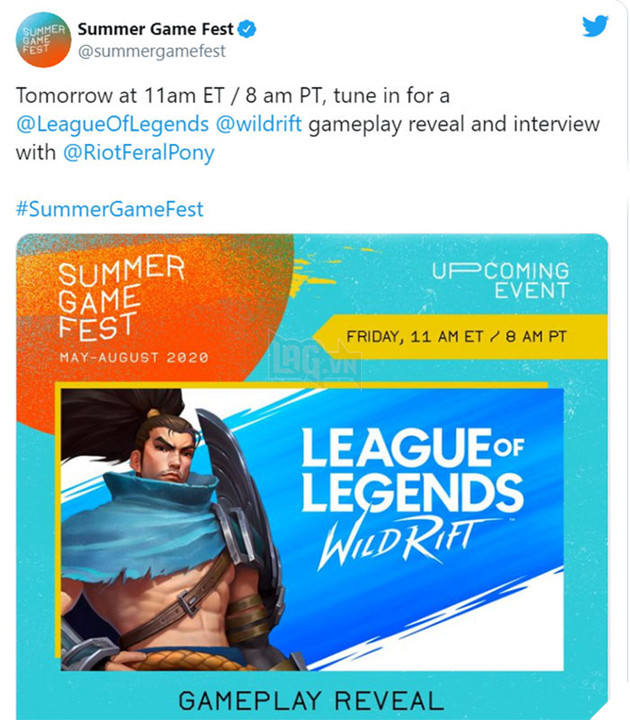 LMHT: Tốc Chiến sẽ livestream gameplay của mình ngay trong tối hôm nay