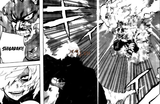 Dự đoán spoiler My Hero Academia chap 274: Endeavor bị áp đảo. Gigantomachia càn quét tất cả anh hùng 2