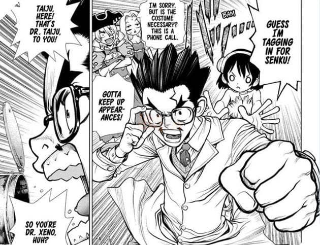 Hình ảnh Dr.Stone chap 153: Xây dựng sân bay