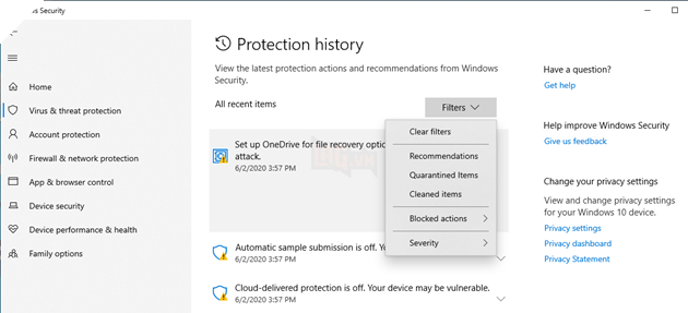 Hướng dẫn: Cách tìm phần mềm độc hại thông qua Windows Defender Antivirus 5