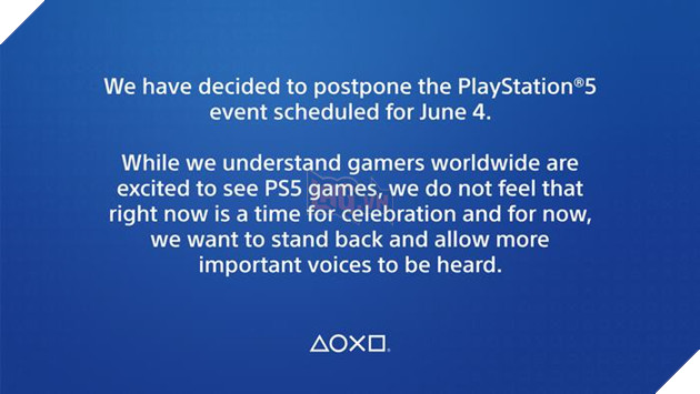 Sony chính thức thay đổi thời gian diễn ra sự kiện hé lộ PlayStation 5
