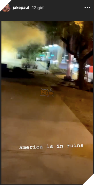 Jake Paul cũng bị phát hiện hôi của tại cuộc bạo loạn do cái chết của George Folyd