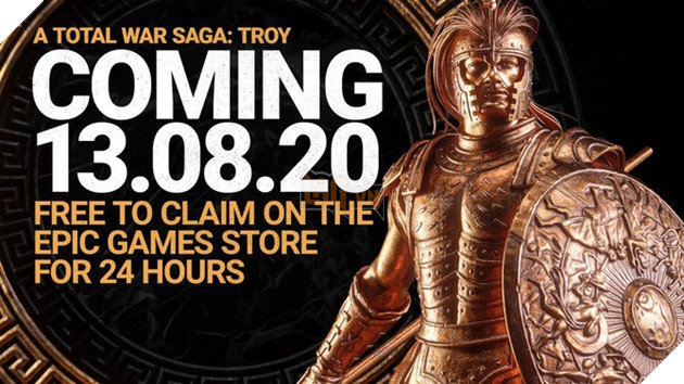 Epic Games Store tặng free game Total War Saga: Troy khi phát hành