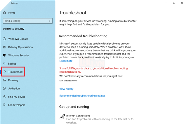 Hướng dẫn: Một số cách khắc phục lỗi Windows Update 0x8e5e03fa trên Windows 10 3