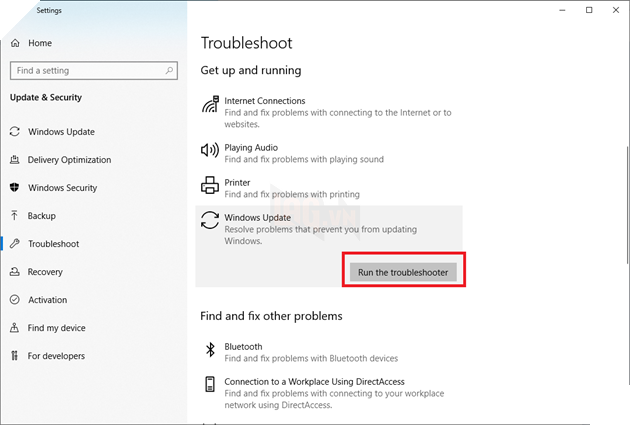 Hướng dẫn: Một số cách khắc phục lỗi Windows Update 0x8e5e03fa trên Windows 10 4
