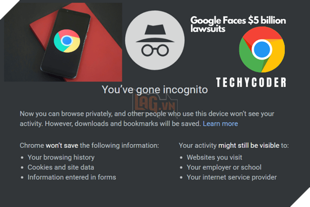 Google theo dõi dữ liệu người dùng, mỗi người dùng có thể được bồi thường 5.000 USD  3