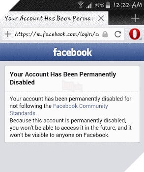 Hướng dẫn: Cách khôi phục tài khoản Facebook đang bị vô hiệu hoá 2