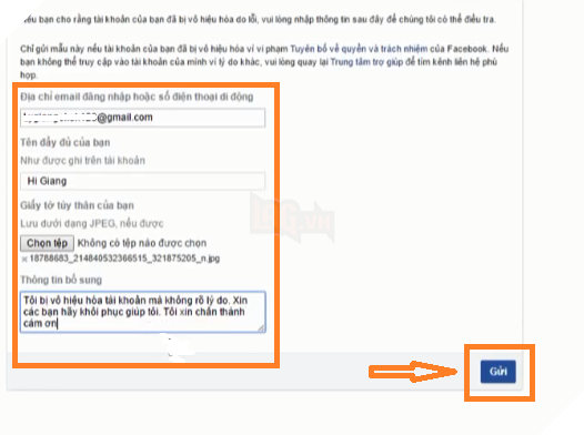 Hướng dẫn: Cách khôi phục tài khoản Facebook đang bị vô hiệu hoá 6