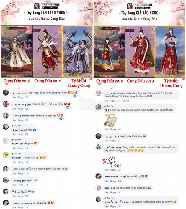 Tỷ Muội Hoàng Cung Game như phim cung đấu ngôn tình đang khiến cộng đồng phát cuồng 4