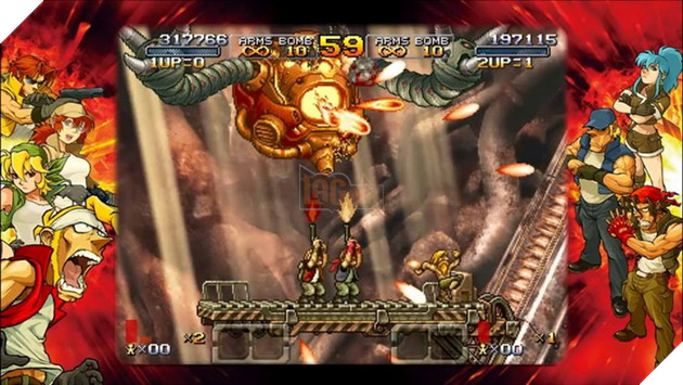 Sau 12 năm váng bóng, series game Metal Slug chính thức trở về với 2 tựa game đặc biệt 4