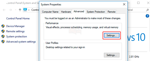 Hướng dẫn: 4 Cách khắc phục lỗi 100% Disk trên Windows 10 7