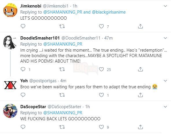 Shaman King tái xuất với anime mới toanh ra mắt vào tháng 4 năm sau