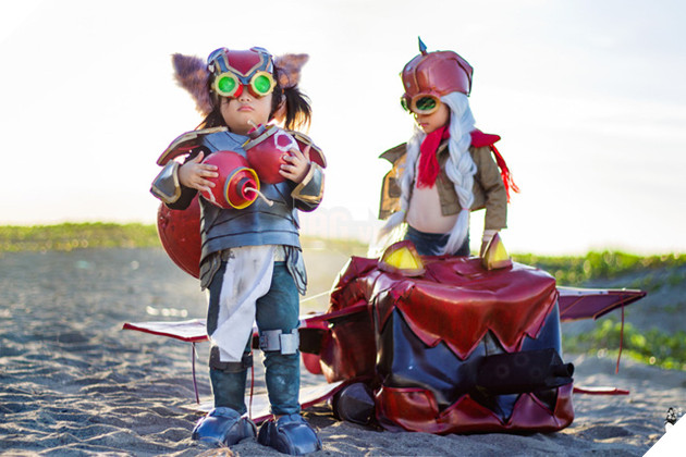 Bối rối với bộ ảnh Cosplay LMHT phiên bản nhí cực đáng yêu khiến người xem loay hoay đoán đây là tướng nào - Ảnh 5.