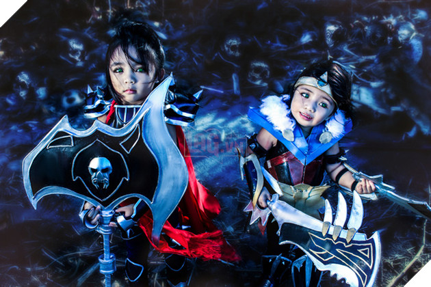 Bối rối với bộ ảnh Cosplay LMHT phiên bản nhí cực đáng yêu khiến người xem loay hoay đoán đây là tướng nào - Ảnh 1.