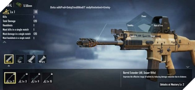 PUBG Mobile: Phụ kiện Nòng súng mới dành cho AR sẽ được thêm vào trong bản cập nhật 0.19