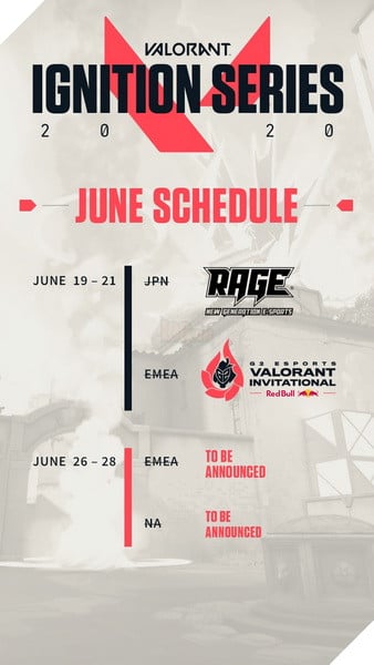 Valorant: Riot Games chính thức công bố series giải đấu chuyên nghiệp mới mang tên Ignition Series 2