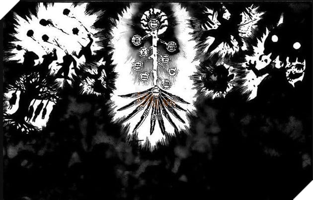 The Dark Triad là gì? Nguồn gốc,sức mạnh thể lực tà ác bậc nhất trong Black Clover phần 1  5