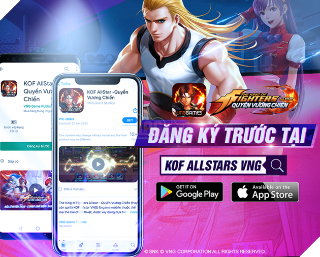 KOF AllStar VNG Quyền Vương Chiến công bố lộ trình ra mắt tại Đông Nam Á 2