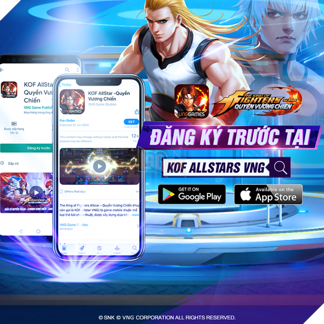 KOF AllStar VNG Quyền Vương Chiến oanh tạc làng game Đông Nam Á  2