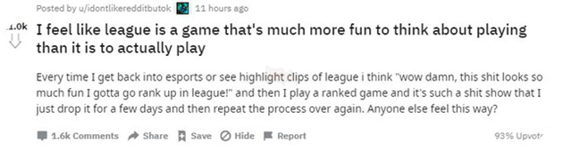 Cộng đồng LMHT cay đắng khi nhận ra sự thật - Đánh xếp hạng là cách hủy hoại cuộc đời nhanh nhất - Ảnh 2.