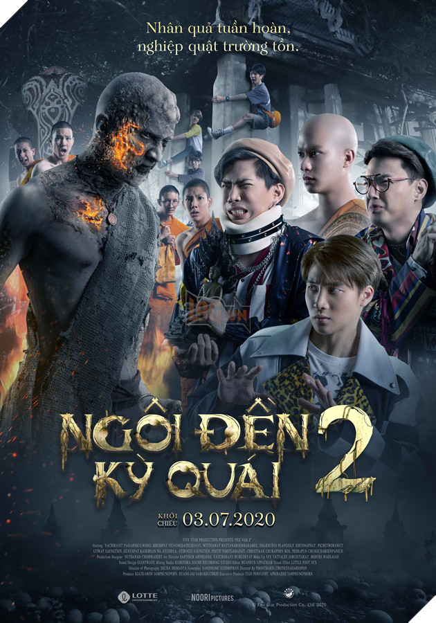 Ngôi đền kỳ quái 2: Phim kinh dị - hài ăn khách của Thái Lan đã trở lại
