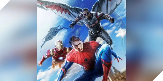 Fan sốc trước tạo hình cực đẹp trai của Captain America khi hóa thân thành Spider-Man 2