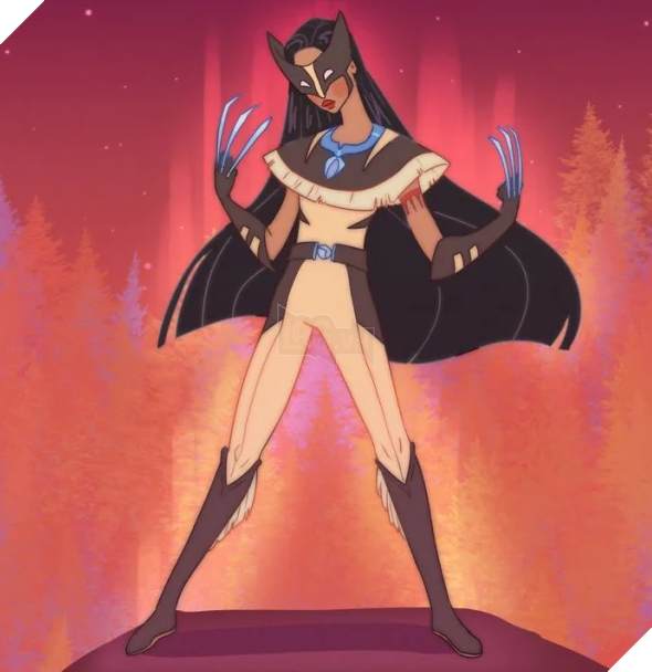 Các công chúa Disney siêu ngầu khi hoá siêu anh hùng 12