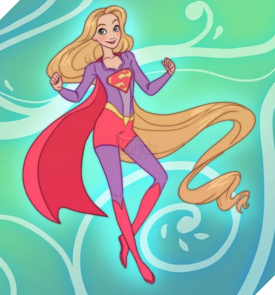 Các công chúa Disney siêu ngầu khi hoá siêu anh hùng 13