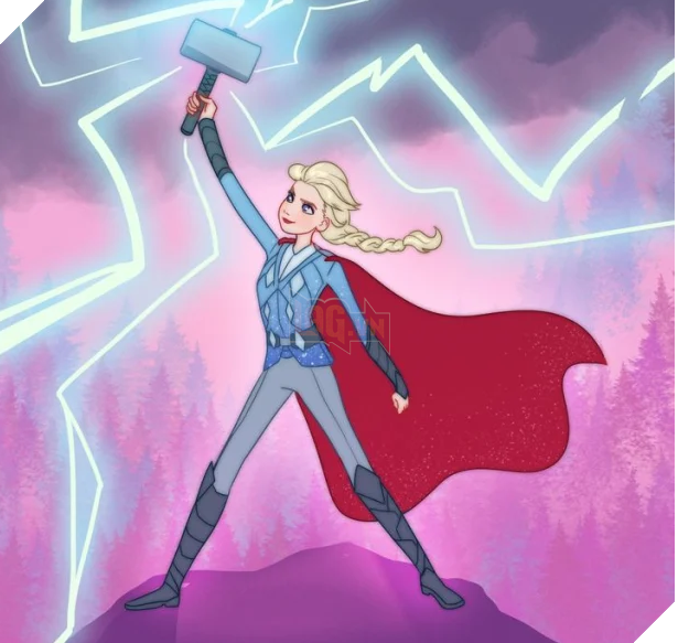 Các công chúa Disney siêu ngầu khi hoá siêu anh hùng 3