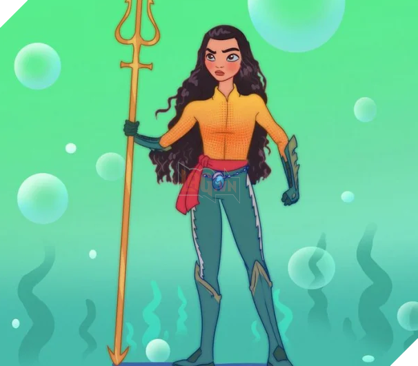 Các công chúa Disney siêu ngầu khi hoá siêu anh hùng 8