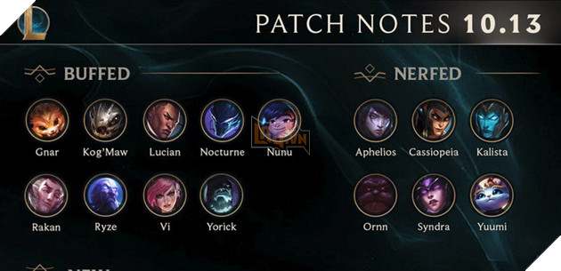 LMHT: Chi tiết bản cập nhật 10.13 chính thức - Bai mèo Yuumi và các xạ thủ đường dưới
