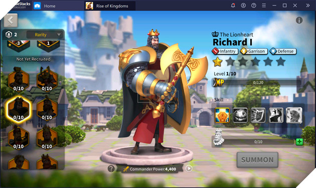 Tổng quan các loại tướng trong Rise of Kingdoms mà người chơi cần biết