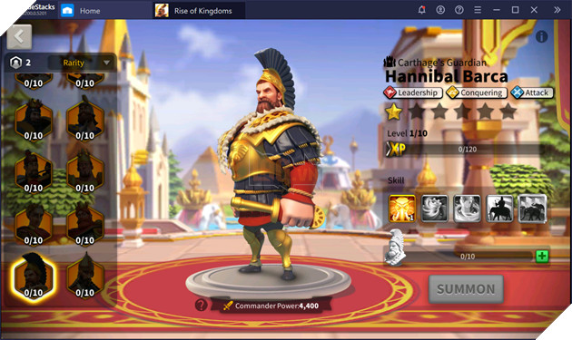 Tổng quan các loại tướng trong Rise of Kingdoms mà người chơi cần biết