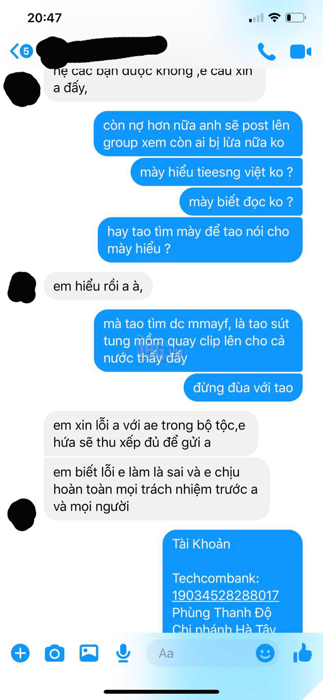 Độ Mixi phản ứng không thể nào gắt hơn khi phát hiện có kẻ mạo danh mình để đi lừa đảo 3