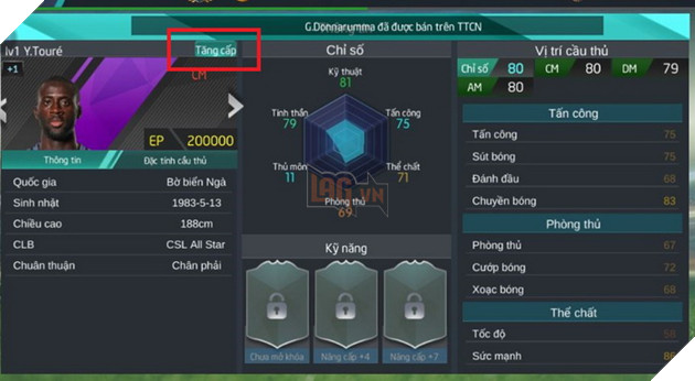 Vua Bóng Đá 2020: Hướng dẫn cách nâng cấp tất cả cầu thủ đơn giản nhất cho tân thủ 4