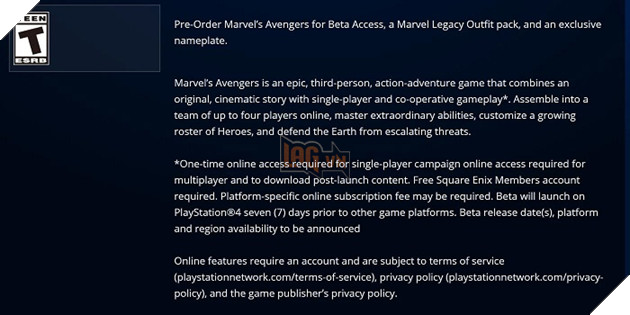 Marvel's Avengers sẽ cần kết nối Internet để chơi ... đơn 2