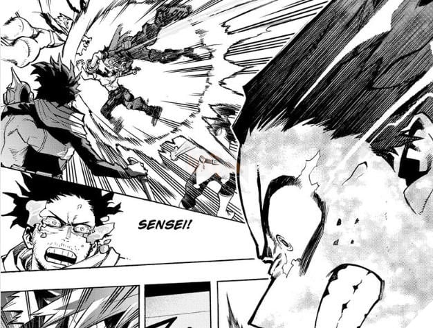 Dự đoán spoiler My Hero Academia chap 277: Deku solo Shigaraki 3