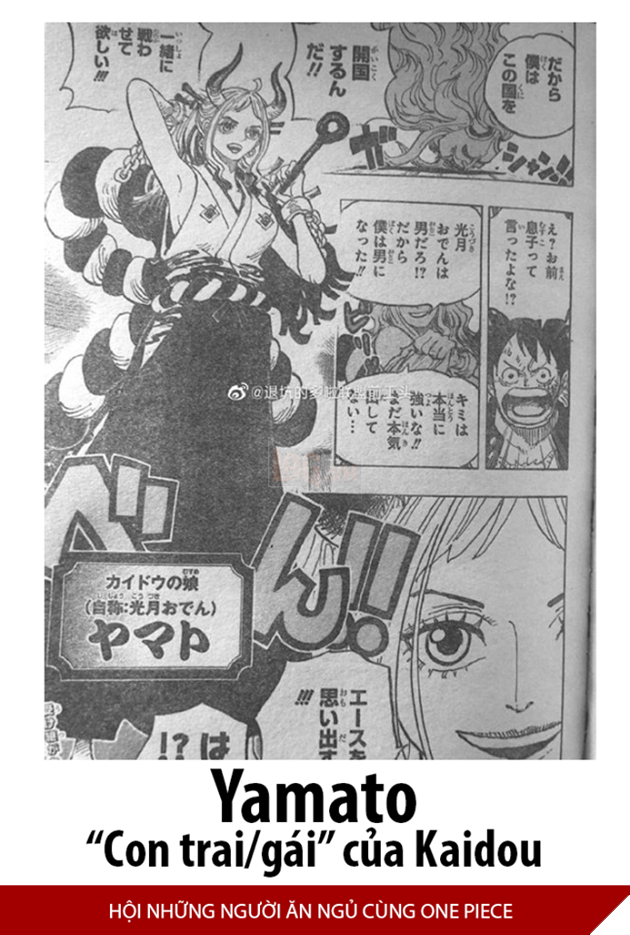 Yamato con trai của Oden là ai ? Là bạn bè hay là người tình của Ace. 4