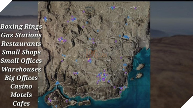 PUBG Mobile: Tất cả những địa điểm xuất hiện máy bán hàng tự động  7