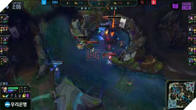 Nhìn lại trận thua của T1 trước Damwon Gaming - Pha mất Baron ở cuối ván 2 là nguyên nhân duy nhất? - Ảnh 6.