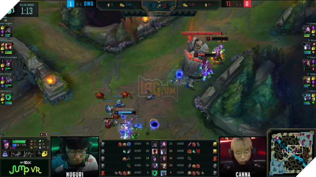 Nhìn lại trận thua của T1 trước Damwon Gaming - Pha mất Baron ở cuối ván 2 là nguyên nhân duy nhất? - Ảnh 1.