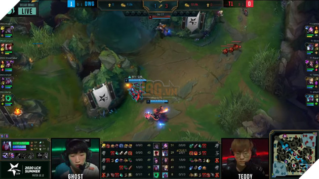 Nhìn lại trận thua của T1 trước Damwon Gaming - Pha mất Baron ở cuối ván 2 là nguyên nhân duy nhất? - Ảnh 3.