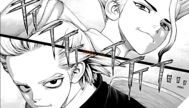 Spoiler Dr.Stone chap 157: Quá khứ tiếp diễn. Sự thật về Stanley và Xeno được tiết lộ