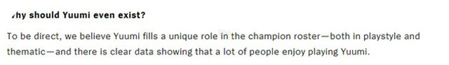 Riot Games trả lời game thủ cực gắt - Yuumi đúng là mất cân bằng nhưng chúng tôi không xóa nó đâu - Ảnh 3.