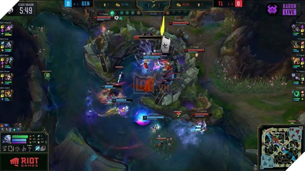 Thua ai thì thua chứ gặp đại kình địch là phải thắng, T1 cứ gặp Gen.G là... giã - Ảnh 2.