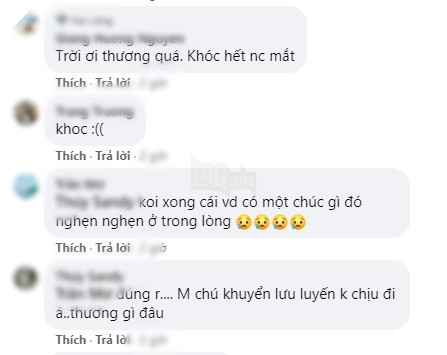  
Cư dân mạng Việt Nam cũng bày tỏ sự xúc động trước những hình ảnh trên. (Ảnh chụp màn hình)