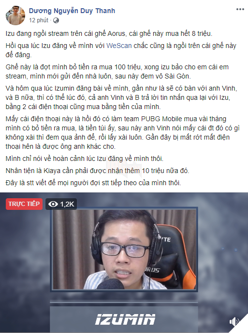 LMHT: Tinikun và Izumin tiếp tục khẩu chiến, ám chỉ banh lãnh đạo của GAM hay dùng đồ chùa  2