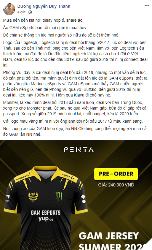 Đại... khẩu chiến: Izumin khẳng định GAM không nợ lương, Tinikun bóng gió ám chỉ Ban lãnh đạo GAM toàn dùng đồ chùa - Ảnh 3.